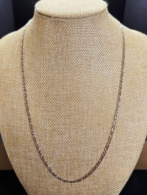 Brand New 20" Sterling Silver Necklace - Marked 925 Italy P. LUX - High Shine